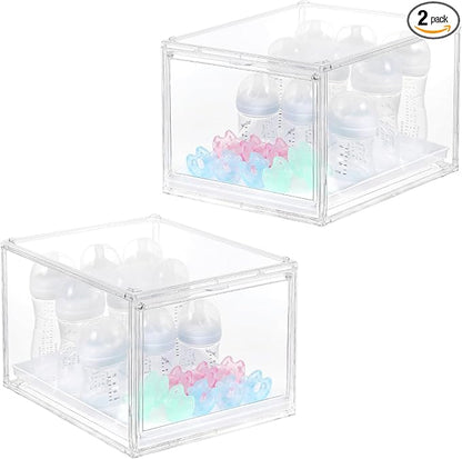 YESGIRL 2 Packs Clear Baby Bottle Organizer by Unknown