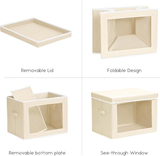 Homsorout Storage Bins with Lids - Image 7