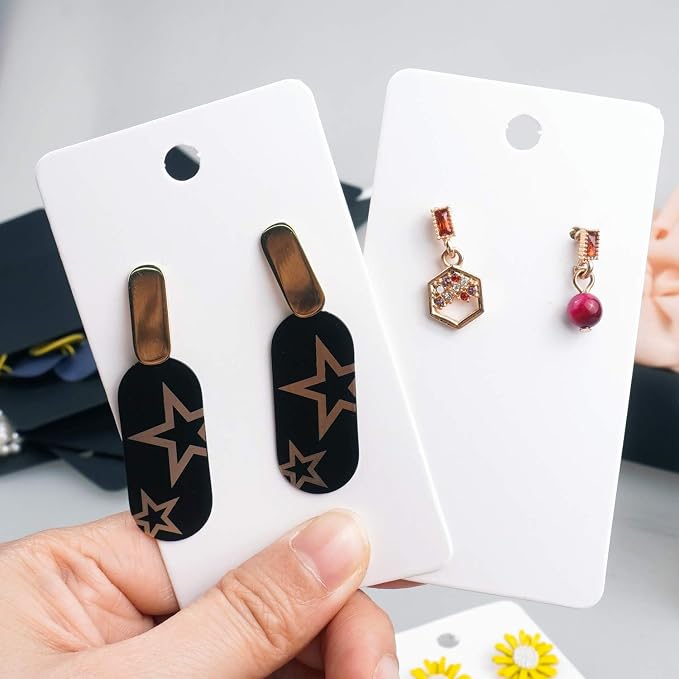 Kraft Paper Earring Display Cards - Image 2