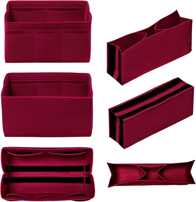 DailyPlus Purse Organizer Insert Felt Bag Organizer Handbag Organizer Insert - Image 3