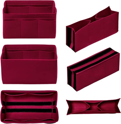 DailyPlus Purse Organizer Insert Felt Bag Organizer Handbag Organizer Insert - Image 3