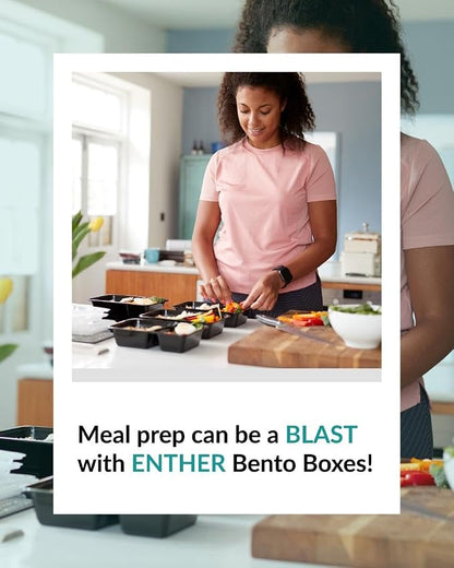 Enther Meal Prep Containers 3 Compartment - Image 6