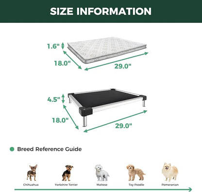 FXW TitanNest Chew-Proof Elevated Dog Bed, Raised Cot - Image 6