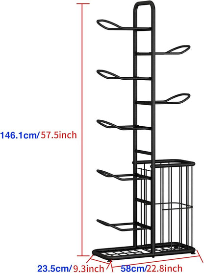 7-Ball Sports Equipment Storage Rack - Image 2