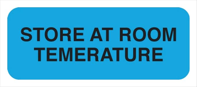 Doctor Stuff Store at Room Temperature Labels by DoctorStuff