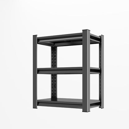 32'' shelving, Garage Metal Shelving Unit, Adjustable, Double-Layer Column by Beaunatixx