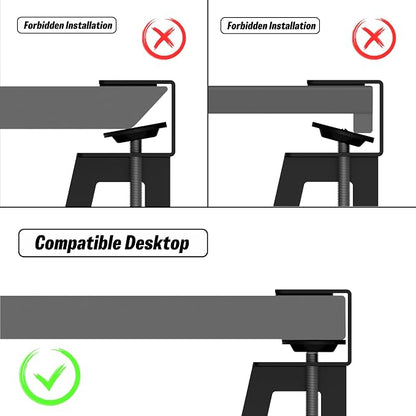 ERGOMAKER Keyboard Tray Under Desk, Pull Out Keyboard Tray - Image 7