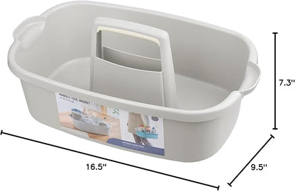 Large Cleaning Supplies Caddy Portable Shower Basket Supply Organizer - Image 6