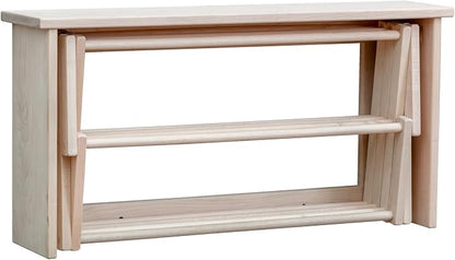 Pennsylvania Woodworks Extra Large Wall Clothes Drying Rack ~ Heavy Duty Solid - Image 7
