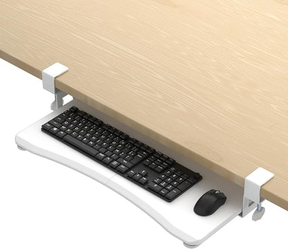 suptek Keyboard Tray Under Desk Pull Out by suptek