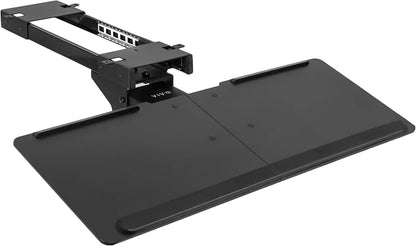 VIVO Adjustable Computer Keyboard and Mouse Platform Tray Deluxe Smooth Rolling by Unknown