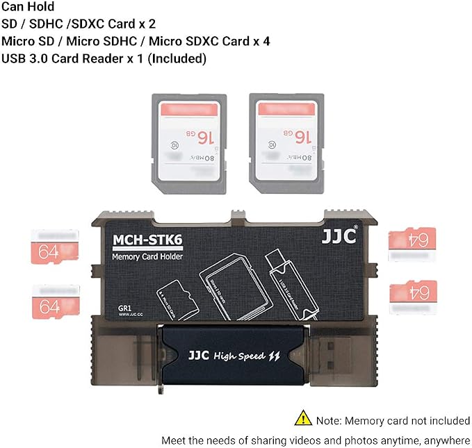 Micro SD Card Holder and SD Card Case, Memory Card Storage Organizer - Image 5