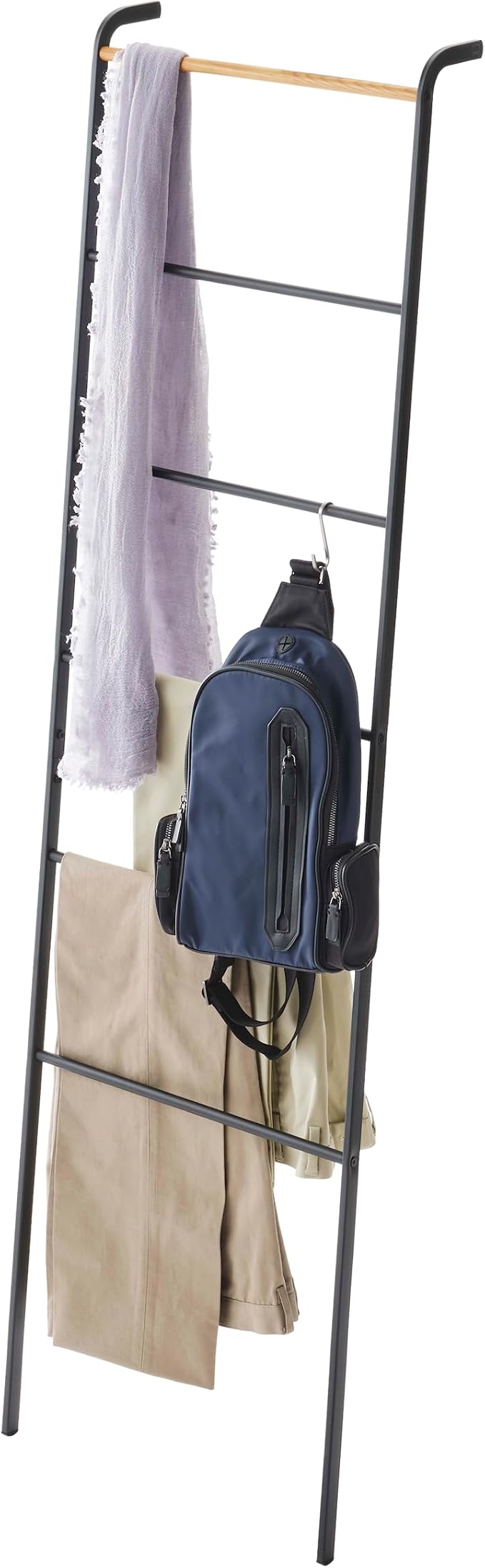 Yamazaki Home Tower Leaning Ladder Rack, Space Saving by Unknown