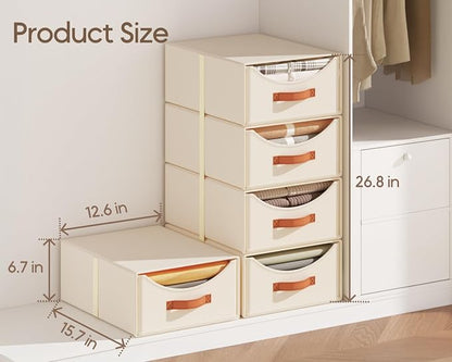 Homsorout Stackable Storage Drawers - Image 3