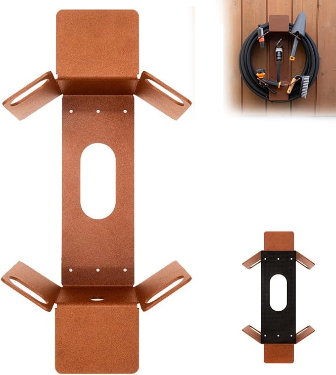 Garden Plumbing Rack Wall Mount, Streamlined Storage by Kzancn
