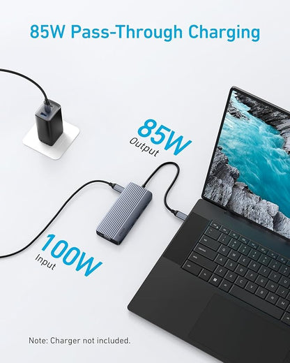 Anker 10-in-1 USB C Hub, Dual-Display USB C Docking Station, One 4K@30Hz HDMI - Image 5