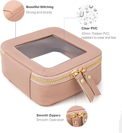 Travel Clear Makeup Bag Set, TSA Approved Cosmetic Bag Case - Image 4