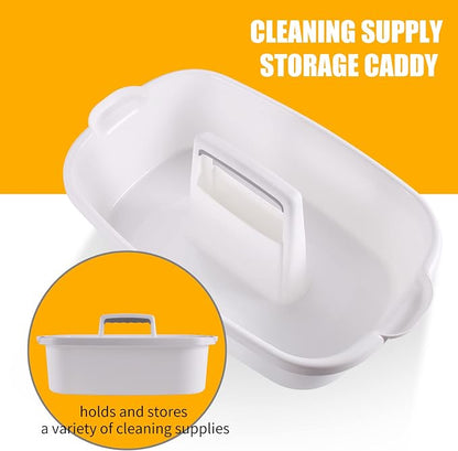 2-Pack Large White Cleaning Caddy - Image 3