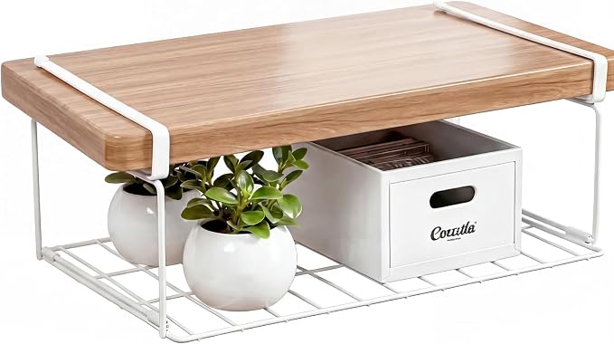 Under Shelf Basket, Space Saving Cabinet Organizers and Storage by KOVOSCH
