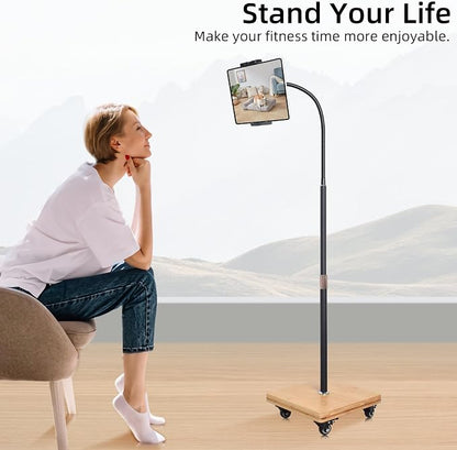 wishacc Tablet Floor Stand for Bed - Image 4