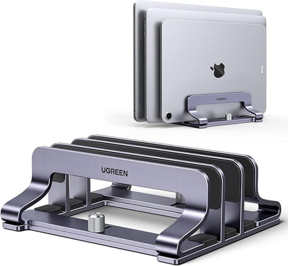UGREEN 3-Slot Vertical Laptop Stand Holder Desk Compatible - Image 9