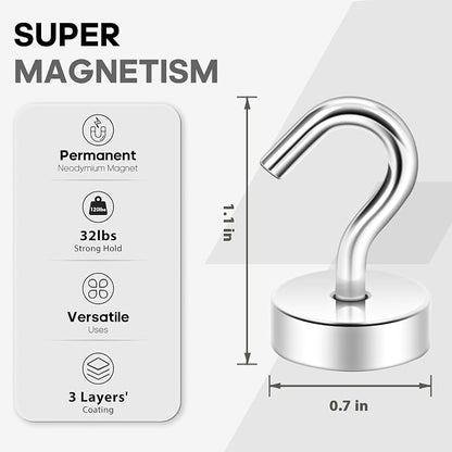 Neosmuk Magnetic Hooks Steel Tube Design - Image 6