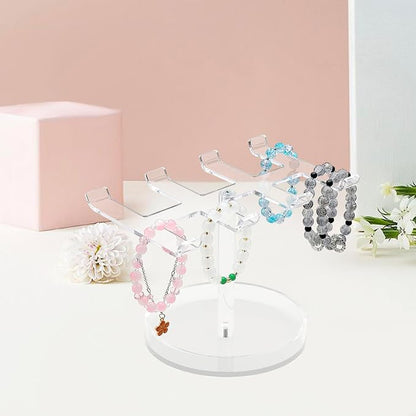 Bigfety Bracelet Holder Organizer, Acrylic Bracelet Display Stand - Image 3