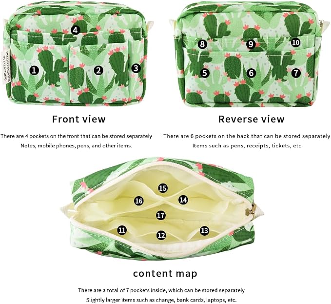 E-WEICHEN Multiple Pockets Portfolio Organizer - Image 4