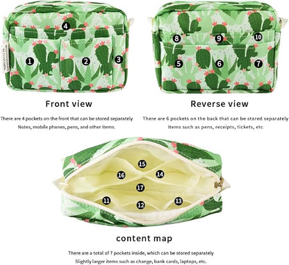 E-WEICHEN Multiple Pockets Portfolio Organizer - Image 4