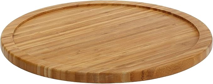 YBM HOME Bamboo Lazy Susan Single Turntable by YBMHome