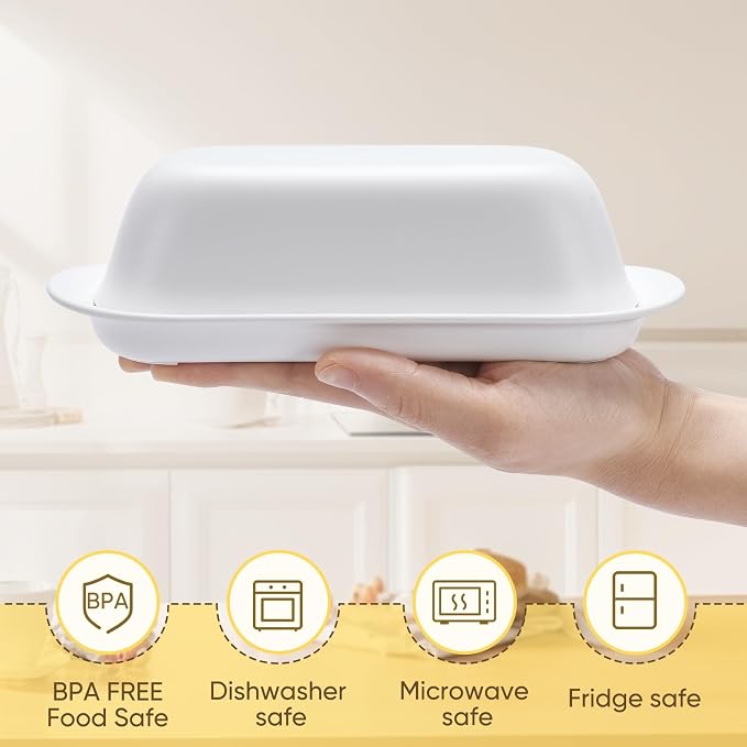 Butter Dish with Lid, Butter Keeper - Image 2