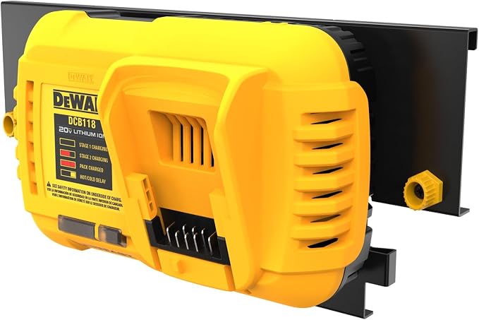 DEWALT Battery Organizer, for Battery Charger, Rail Mount, DEWALT Workshop - Image 6