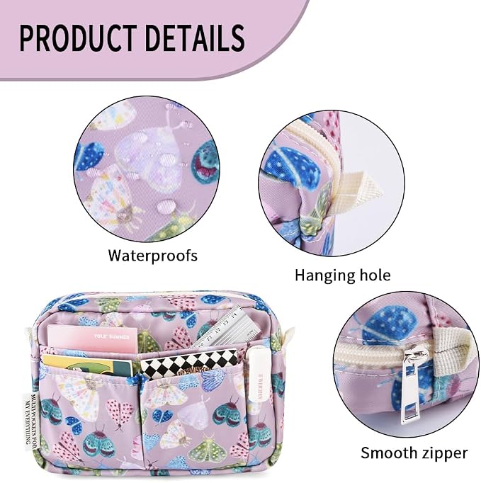 E-WEICHEN Multiple Pockets Portfolio Organizer - Image 5