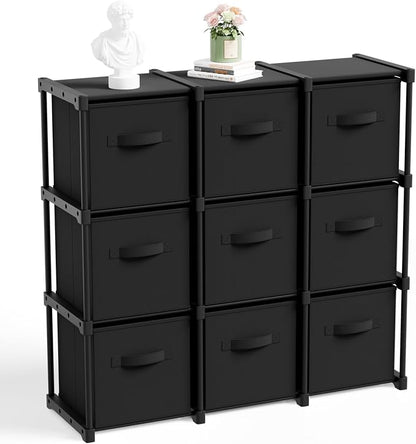 Briwooody 9 Cube Storage Organizer Bins by Briwooody