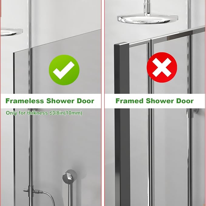 PMMASTO Shower Door Hooks, Extended Towel Hooks - Image 5