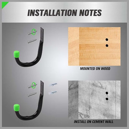 SWANLAKE Heavy Duty Garage Storage Utility Hooks, Utility Hooks - Image 5