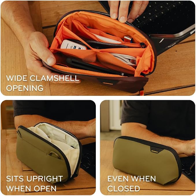 Peak Design Small Tech Pouch, Electronics Organizer - Image 2