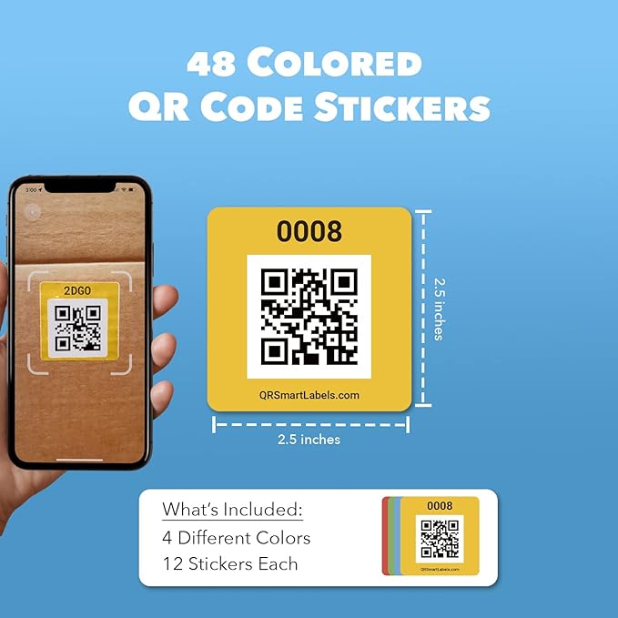 QR Code Stickers with AI Photo Analysis App - Image 7