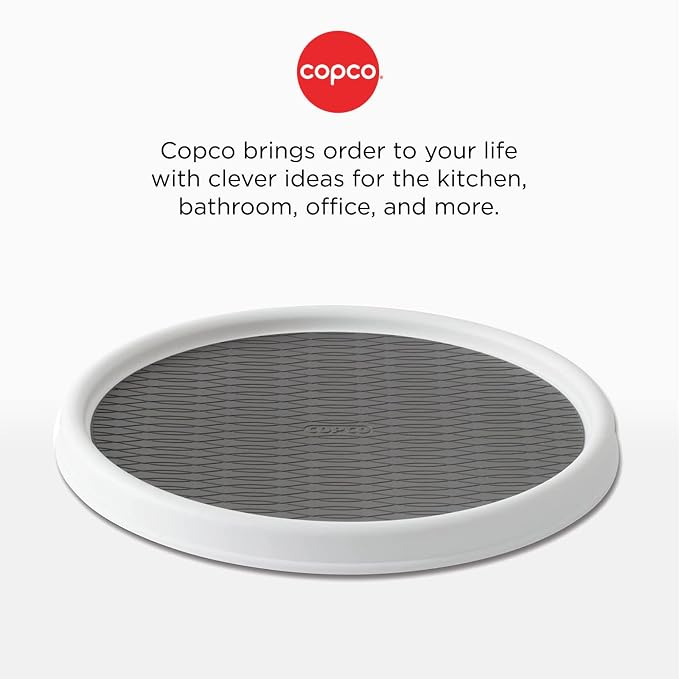 Copco Basics Non-Skid Pantry Cabinet Lazy Susan Turntable - Image 7
