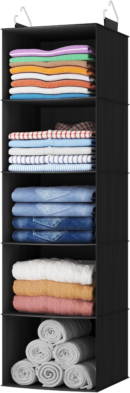 Lifewit 5 Tier Hanging Closet Organizer and Storage by Lifewit