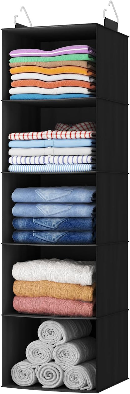 Lifewit 5 Tier Hanging Closet Organizer and Storage by Lifewit