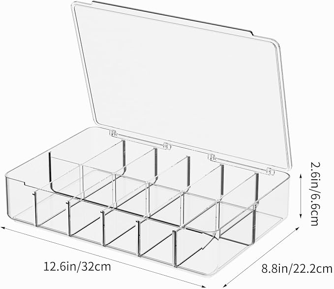 Clear Acrylic Makeup Organizer - Image 2