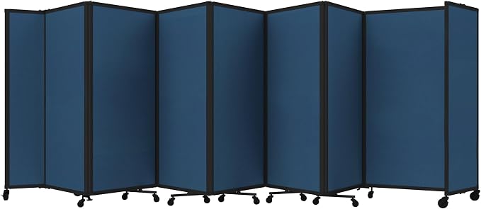 Versare Room Divider 360 Portable Wall Partition | Folding Panels | Large by VERSARE