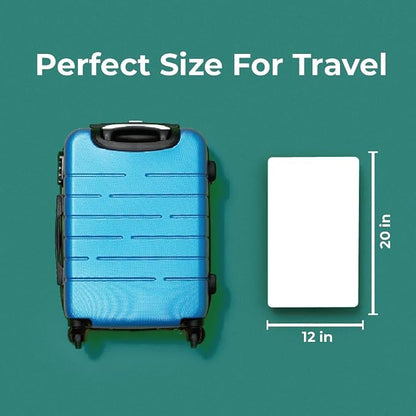 BLACK+DECKER Small Travel Desk Mat, Office Desk Pad, Computer Mat, Laptop Pad - Image 4