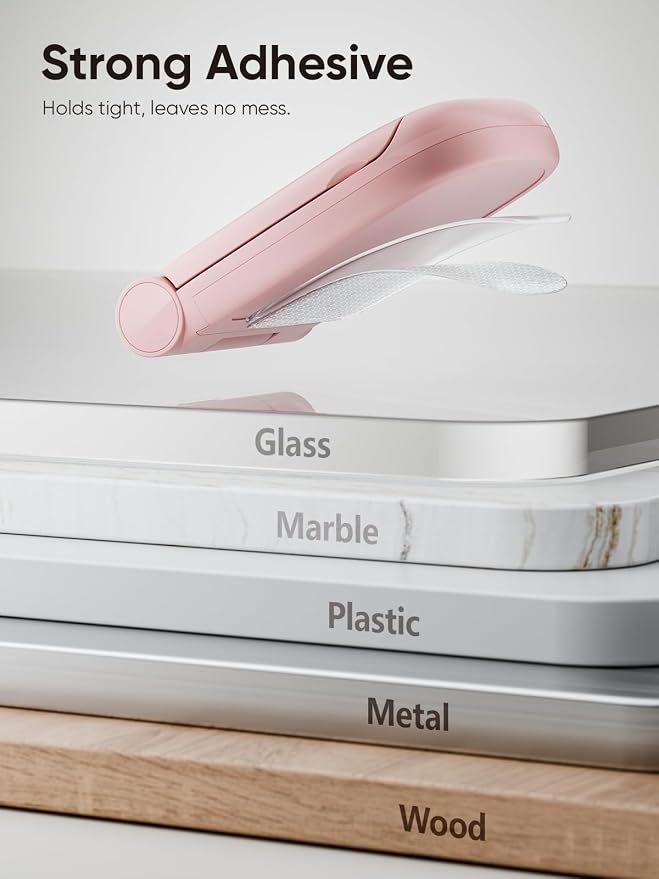 MAMUVIMO Headphone Stand, Headset Stand Foldable ＆ Sticky, Headphone Holder - Image 3