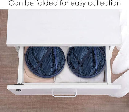 Larpur Popup Mesh Laundry Basket, Collapsible and Portable Clothes Washing - Image 6