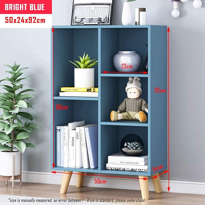 IOTXY Wooden Open Shelf Bookcase - Image 2