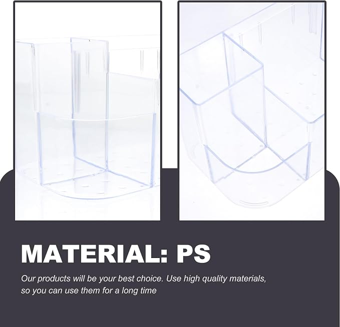 Wall-mounted Toiletry Case Transparent Multi-grid Cosmetic Storage Box - Image 3