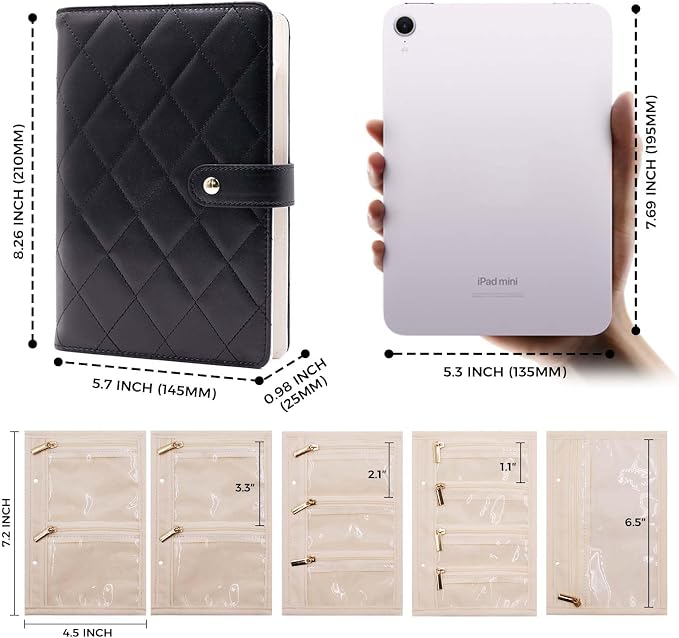 Travel Jewelry Organizer Case ， Portable Jewelry Organizers Storage Book - Image 6