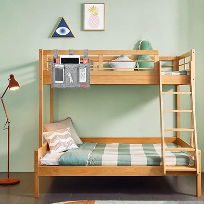 Linen Bedside Caddy, Bedside Storage Organizer - Image 7
